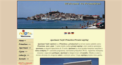 Desktop Screenshot of apartmani-primosten.info